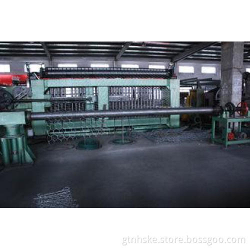 Automatic Hexagonal Wire Netting Gabion Mesh Machine With P